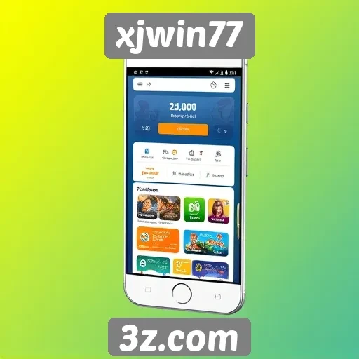 Experiência mobile no site xjwin77 é otimizada